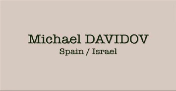 #8 Michael DAVIDOV, 1st Round<br />Sunday, September 14th, 3:00-3:30 p. m. 