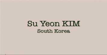 #15 Su Yeon KIM, 1st Round<br />Monday, September 15th, 12:30-13:00 p. m.